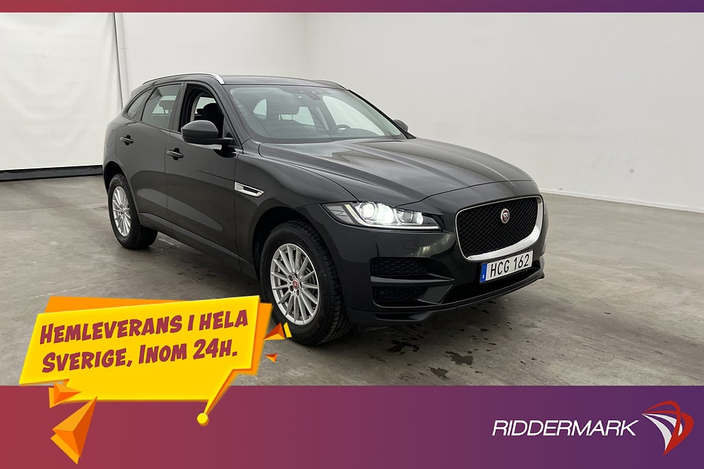 Jaguar F-Pace 20d AWD Comfort Edtn B-Kamera Rattvärme Drag