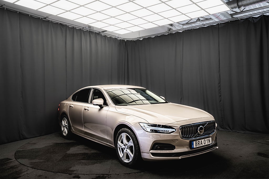 Volvo S90 B4 KOMFORTSTOLAR LÄDER KAMERA B-VÄRM MINNE GOOGLE MOMS