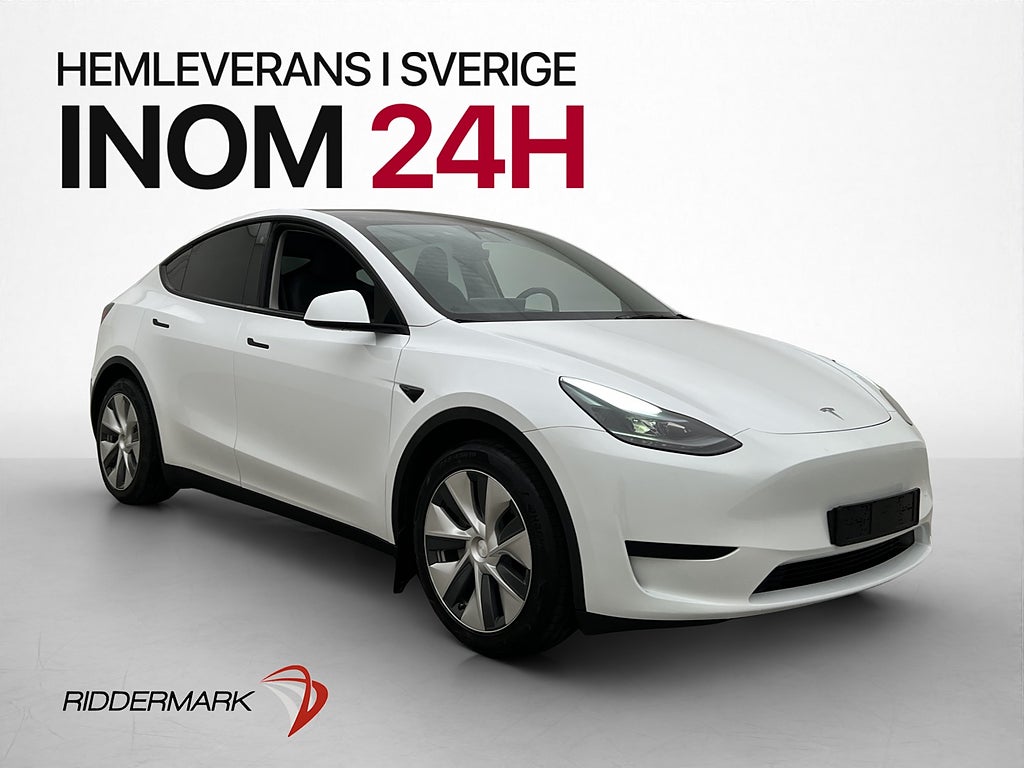 Tesla Model Y Standard Range RWD Svensksåld MOMS Skinn Drag