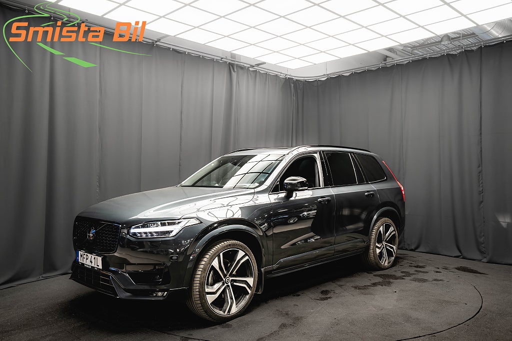 Volvo XC90 B5 AWD R-Design 7-sits B&W 22'' PANO LUFT DRAG MOMS