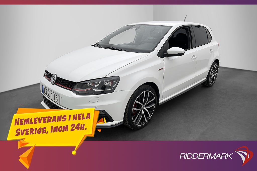 Volkswagen Polo GTI 1.8 TSI P-Sensorer Välservad 192hk