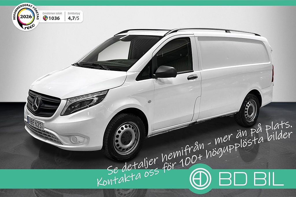 Mercedes-Benz Vito 116 CDI 4x4 LÅNG DRAG VÄRMARE BACKKAMERA LEASINGKALKYL