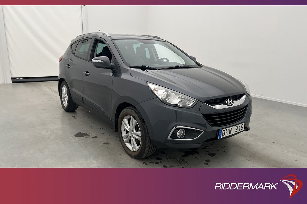 Hyundai ix35 2.0 CRDi 4WD 184hk Halvskinn Sensorer Dragkrok