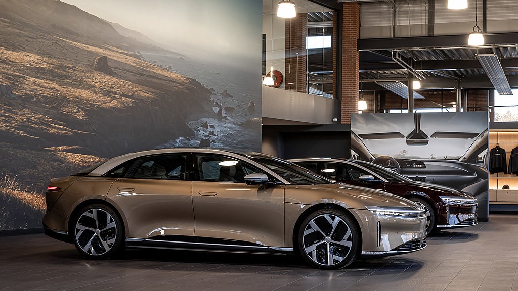 Lucid Air Dream Edition har landat i Europa.