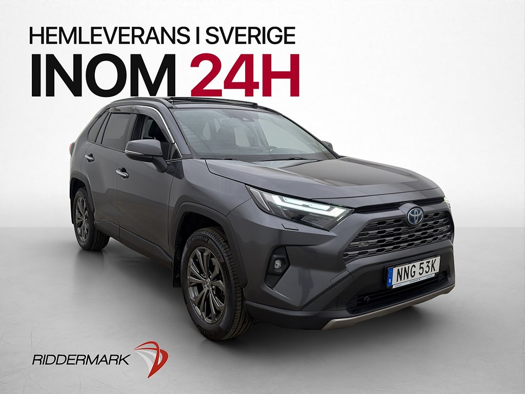 Toyota RAV4 Hybrid AWD 222hk Executive Pano Drag Skinn Navi