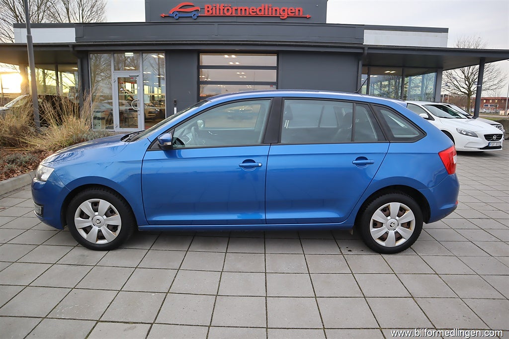 Skoda Rapid Spaceback 1.4 TDI CR Green Tec 90hk Aut Navi