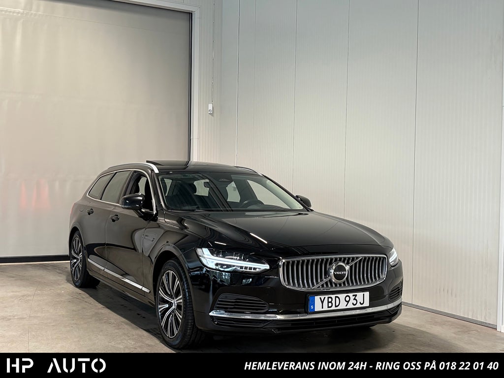 Volvo V90 T6 AWD Recharge 350hk 18.8kWh Pano/Drag/Navi/HK