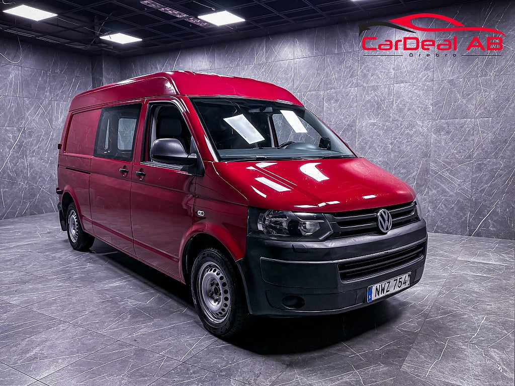 Volkswagen Transporter T30 2.0 TDI Lång Drag B-Kam Inredning / Fr 1739kr/mån