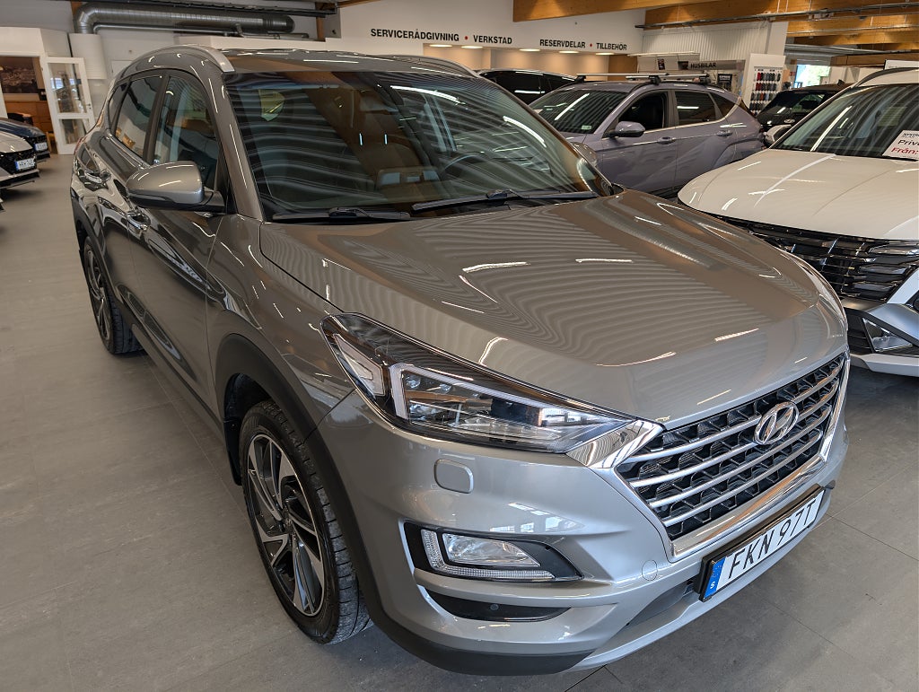 Hyundai Tucson 1.6 T-GDI 4WD DCT Premium M-värm/V-hjul thumbnail