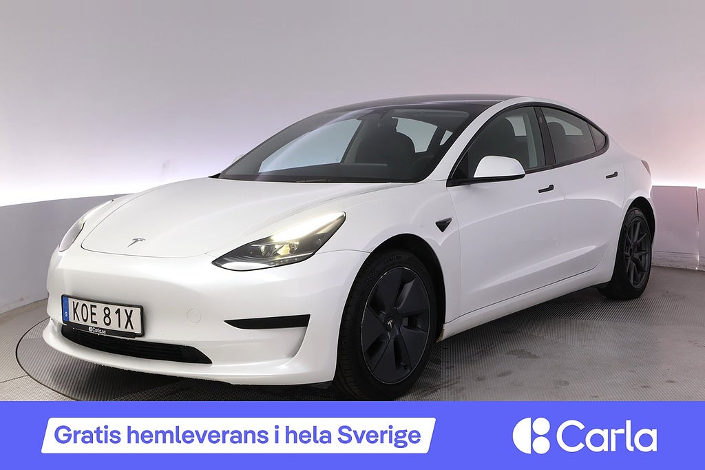 Tesla Model 3 Standard Range Refresh Autopilot Panorama