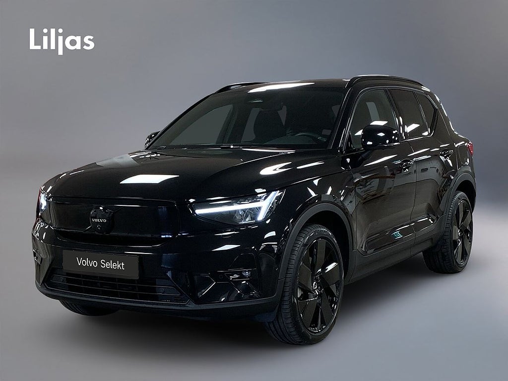 Volvo EX40 Single M Extended R Ultra Black/Elbil Extra Allt