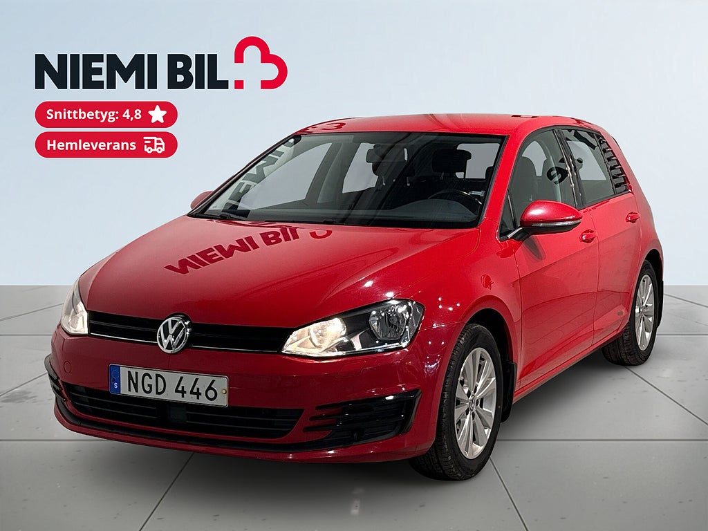 Volkswagen Golf 5-dörrar 1.4 TSI BMT MultiFuel Motorvärmare S/V-hjul