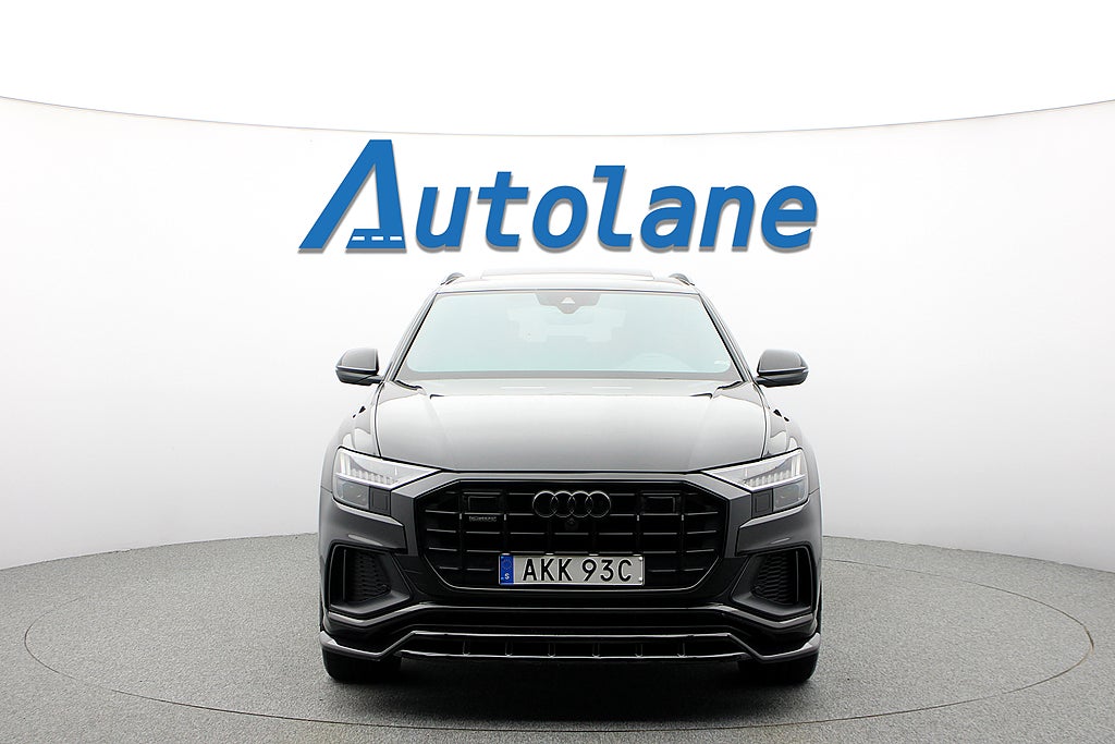 Audi Q8 50 TDI S Line, Panorama, 360°, Night Vision, 23" 286hk