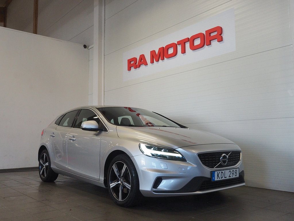 Volvo V40 T2 122hk R-Design | Värmare | 2017