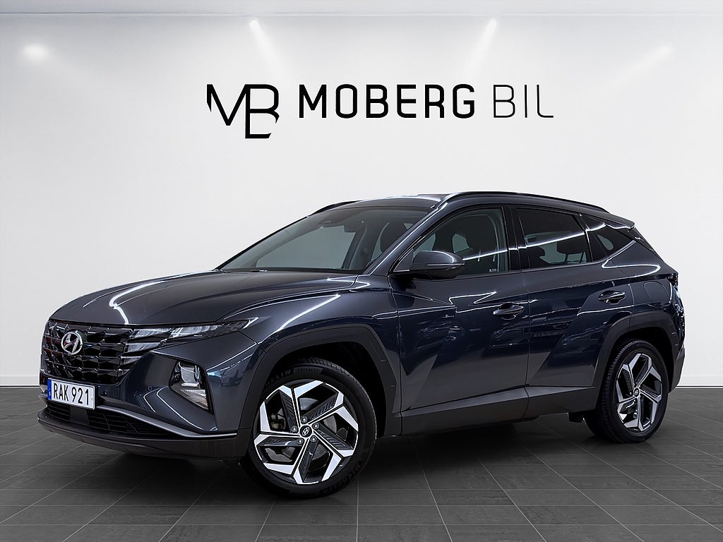 Hyundai Tucson PHEV 265hk Helg på Moberg! Essential B-Kamera Drag Navi