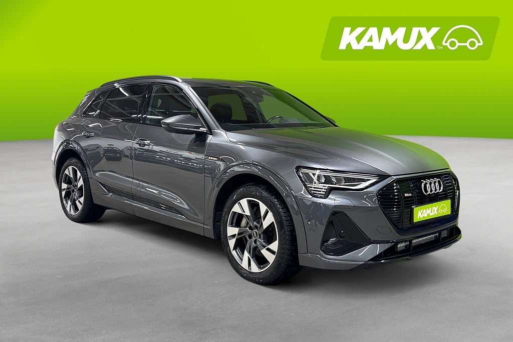 Audi e-tron 55 Q S line Black Optik 408hk Pano B&O Matrix 360º Drag