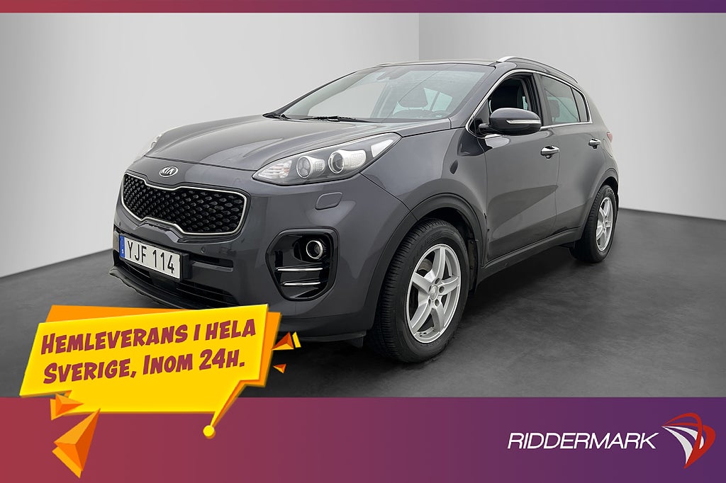Kia Sportage 1.7 CRDi 141hk Advance JBL Kamera Navi Skinn