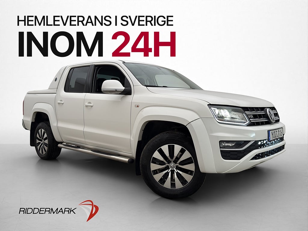 Volkswagen Amarok Aventura 3.0 4M Värm LED Drag CARPLAY Moms