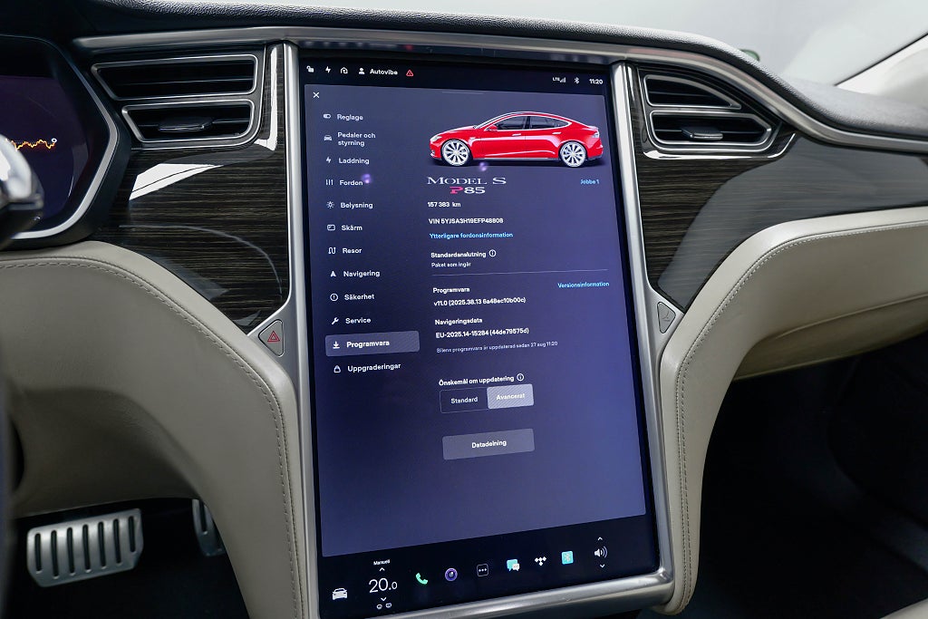 Tesla Model S P85 421ch - Supercharge gratuite - Jantes turbine - Toit panoramique - Keyless