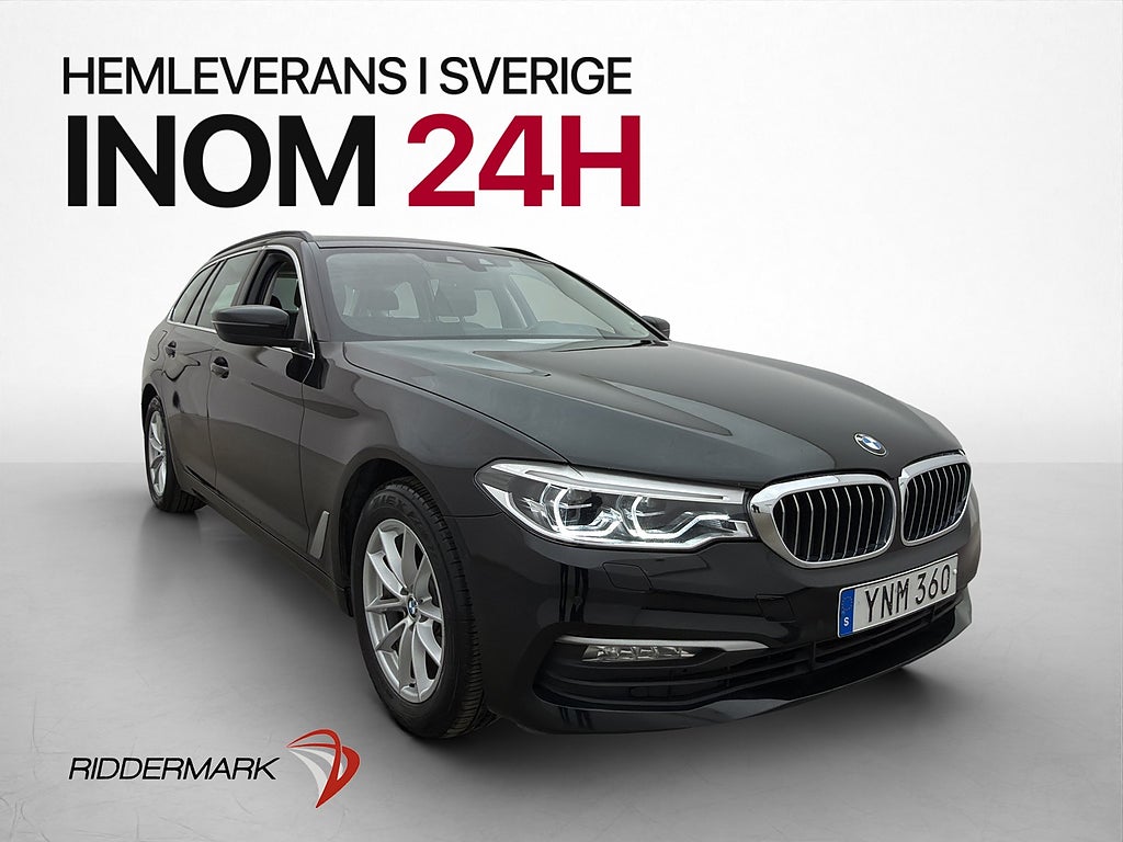 BMW 520 d xDrive 190hk B-Kamera Navi Drag HiFi