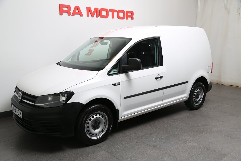 Volkswagen Caddy Van 2,0 TDI 102hk Skåp Värmare Drag 2018