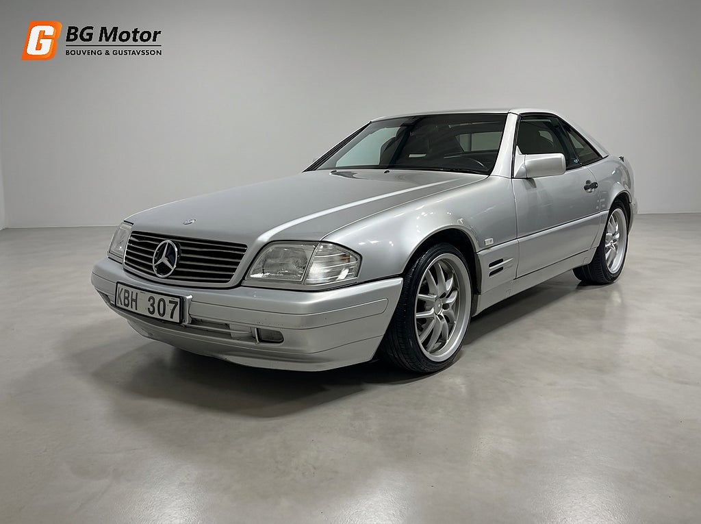 Mercedes-Benz SL280 280 193HK Cabriolet Aut Hardtop/Skinn/Elstol/Låga mil
