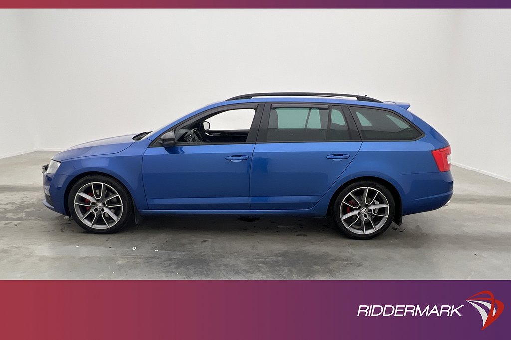 Skoda Octavia RS 2.0 TDI 184hk M-Värmare Skinn B-Kamera Navi