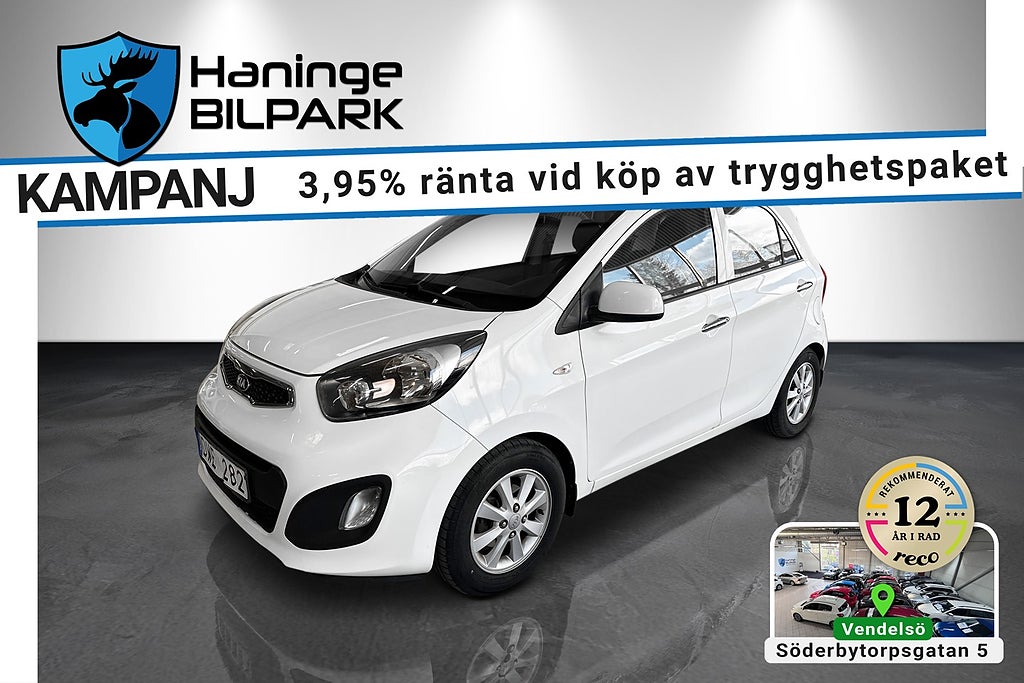 Kia Picanto 5dr / KAMKEDJA /  1.0 GLS 69hk