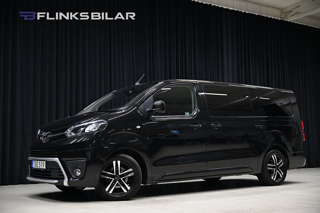 Toyota Proace Verso 2.0 D-4D 177HK Lång|Automat|9-Sits|Dubbeldörr|Leasbar