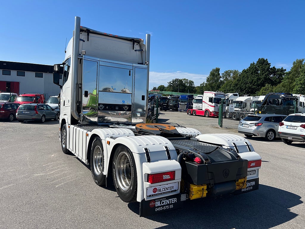 Scania S730 V8 6x2 Dragbil, Hydraulik, Klädd inredning