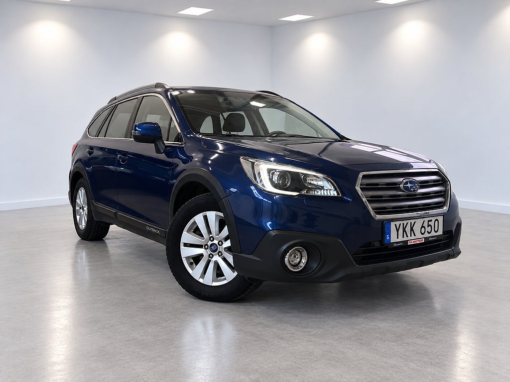 Subaru Outback 2.0 4WD Lineartronic Värmare Backkamera Drag Euro 6