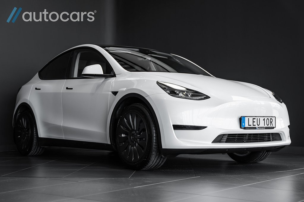 Tesla Model Y Sv-såld|Leasbar|Dragkrok|Autopilot|Pano