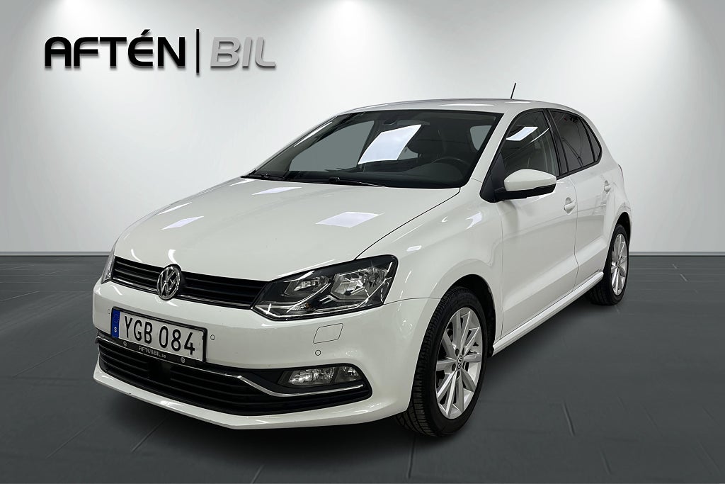Volkswagen Polo 5-dörrar 1.2 TSI DSG P-sensorer Farthållare 