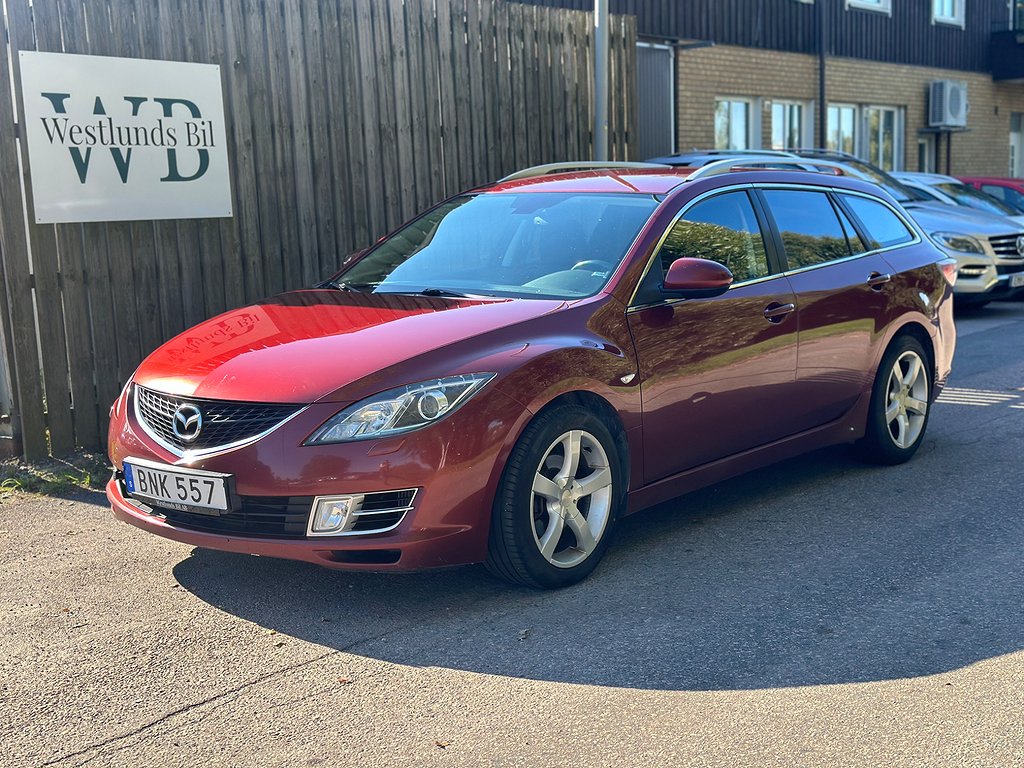 Mazda 6 Wagon 2.0 MZR-CD | Drag | M-Värm | SoV-Hjul