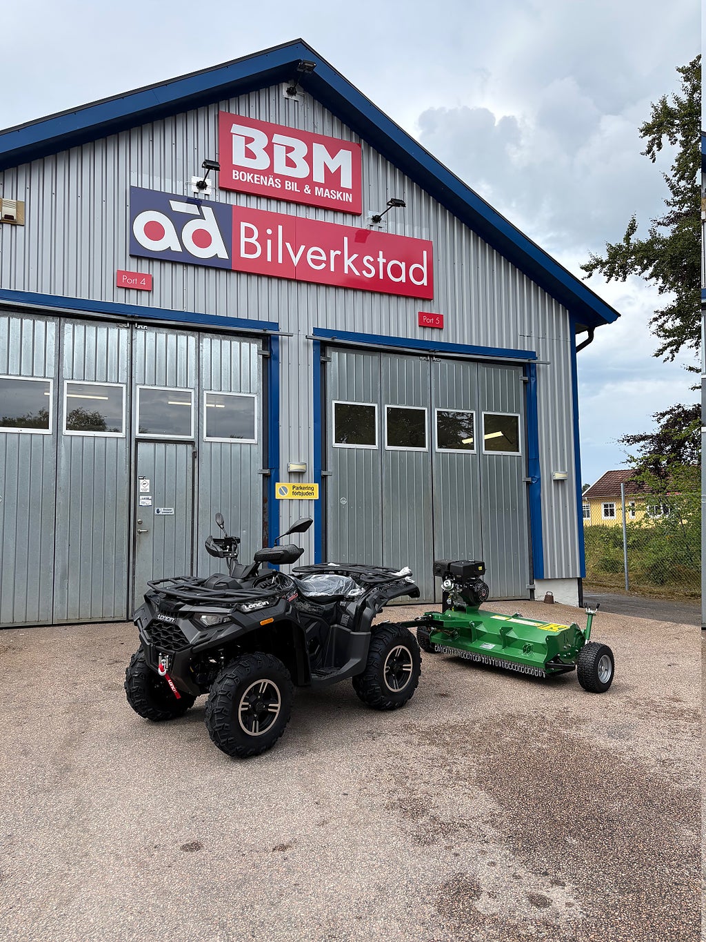 Loncin X WOLF 550 SNÖBLAD PÅ KÖPET !!