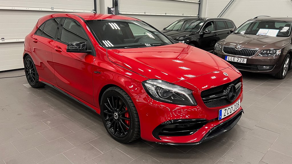 Mercedes-Benz AMG A 45 4MATIC 381hk  SV-Såld Välvårdad 