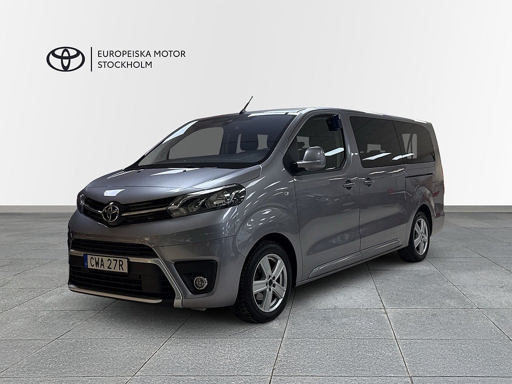 Toyota Proace Verso 2.0D AUT 180 SHUTTLE KOMFORTPAKET 9-SITS