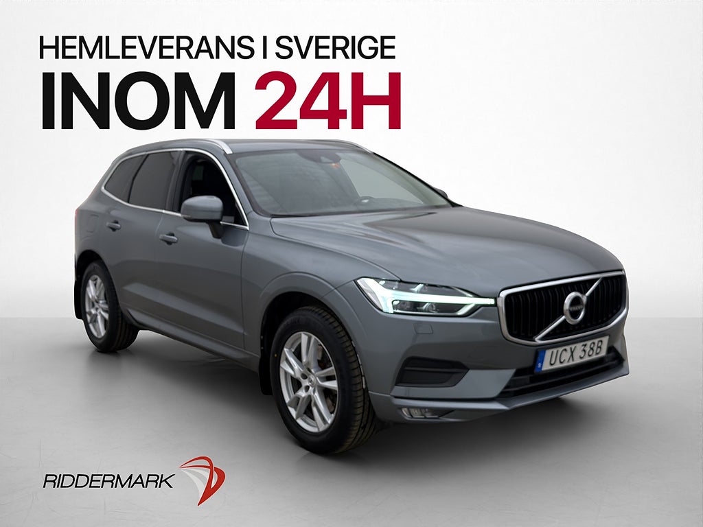 Volvo XC60 D4 190hk Momentum Skinn Drag Värm Kamera CarPlay