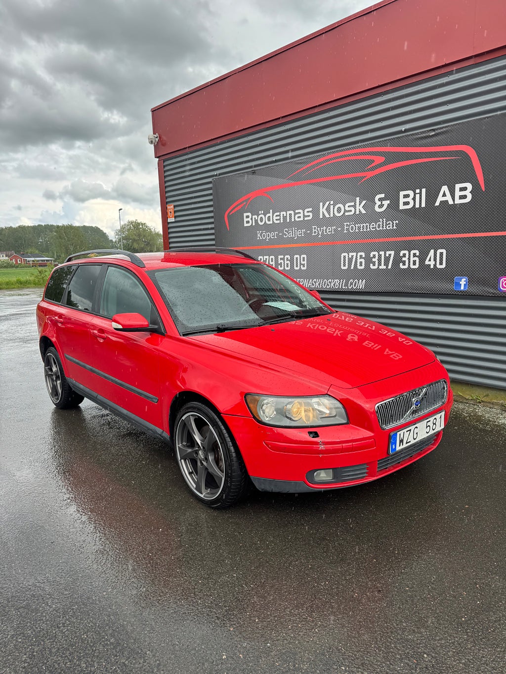 Volvo V50 2.0 D Kinetic Euro 3 Nybesiktigad/Nyservad