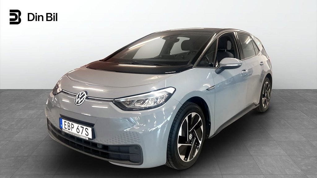 Volkswagen ID.3 Pro Performance Life inkl drag för cykelhållare