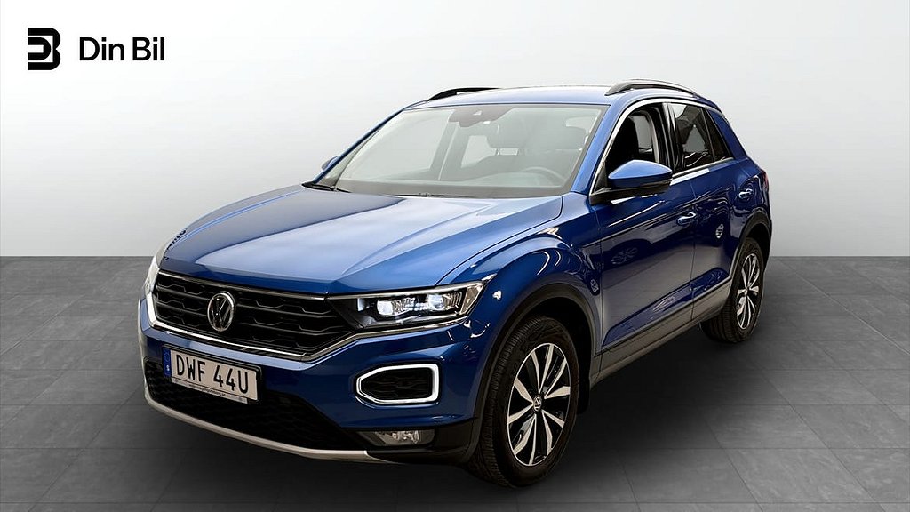 Volkswagen T-Roc 1.0 TSI 115/Pluspkt-LED-Strålkastare/elbackluck/2-