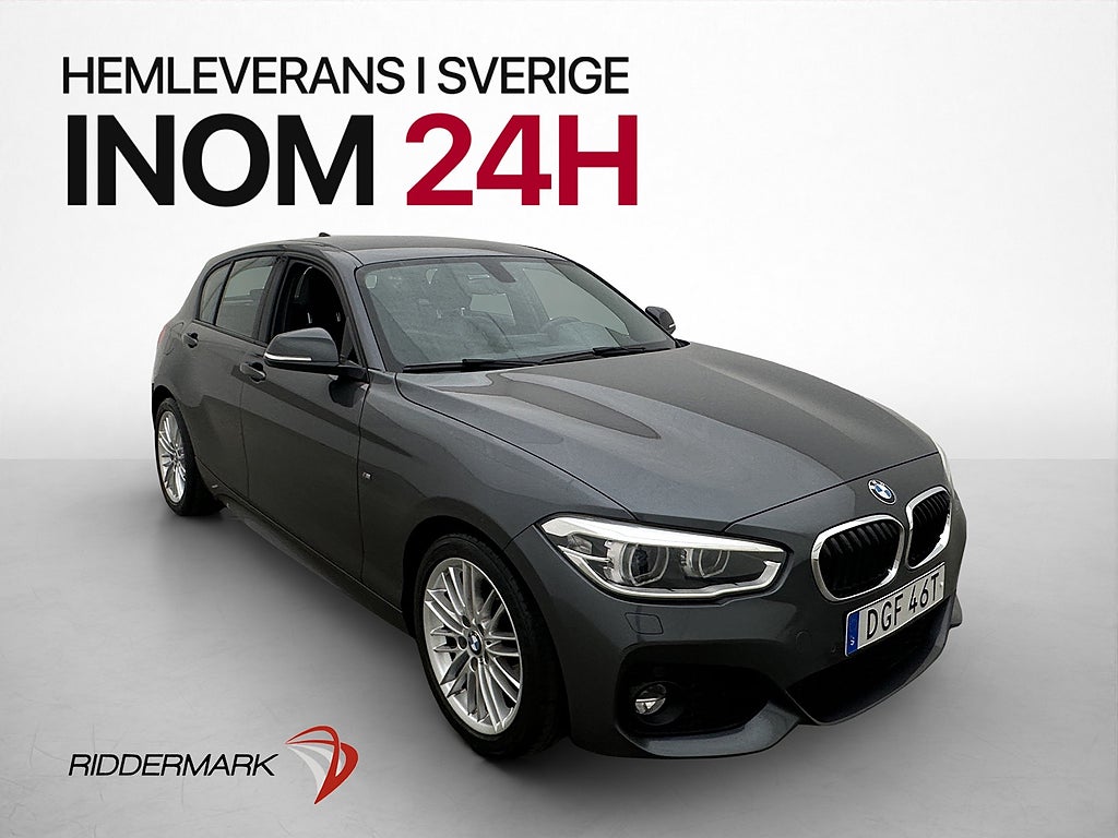 BMW 118I M Sport P-sensorer Skinn Farthållare Bluetooth