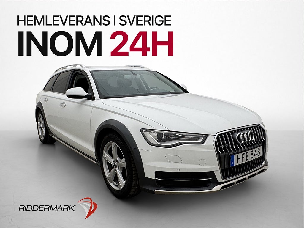 Audi A6 Allroad 3.0 TDI V6 218hk Quattro Sensorer 4-Zon Drag