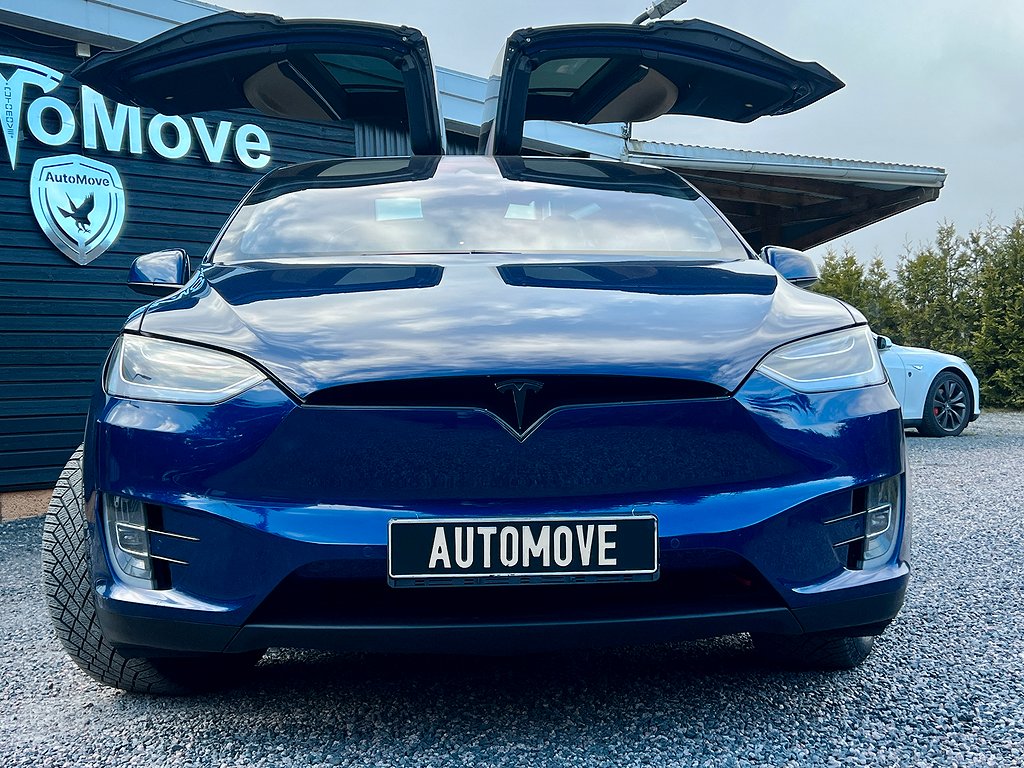 Tesla Model X 90D 423hk 7-sits SÅLD