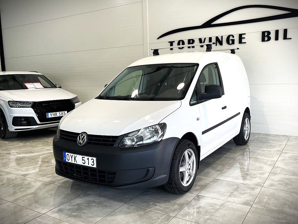 Volkswagen Caddy Skåpbil 1.2 TSI Dragkrok låga mil  Bensinvärmare Euro 5