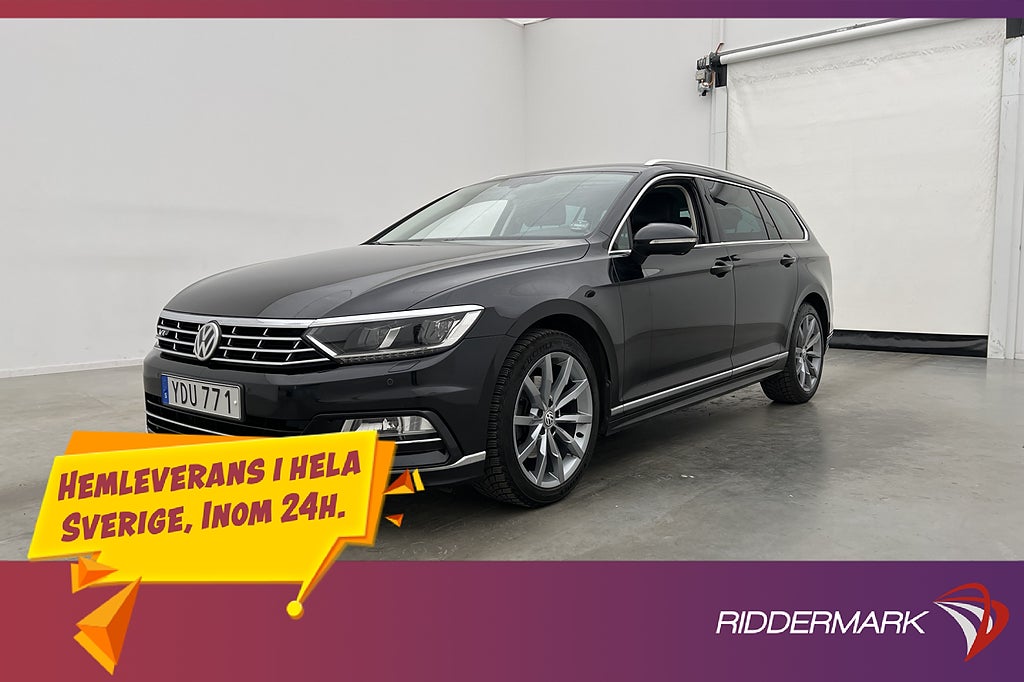 Volkswagen Passat 2.0 TDI 190hk R-Line Drag Kamera Rattvärme