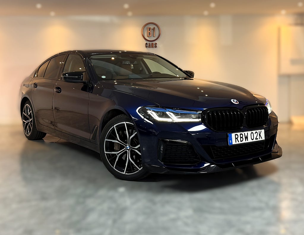 BMW 530D Sedan Steptronic M-sport Laser Individual Tansanit Blue