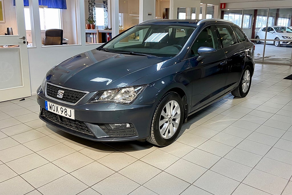 Seat Leon ST 1.5 TGI Style, Drag, Kupévärmare, Backkamera