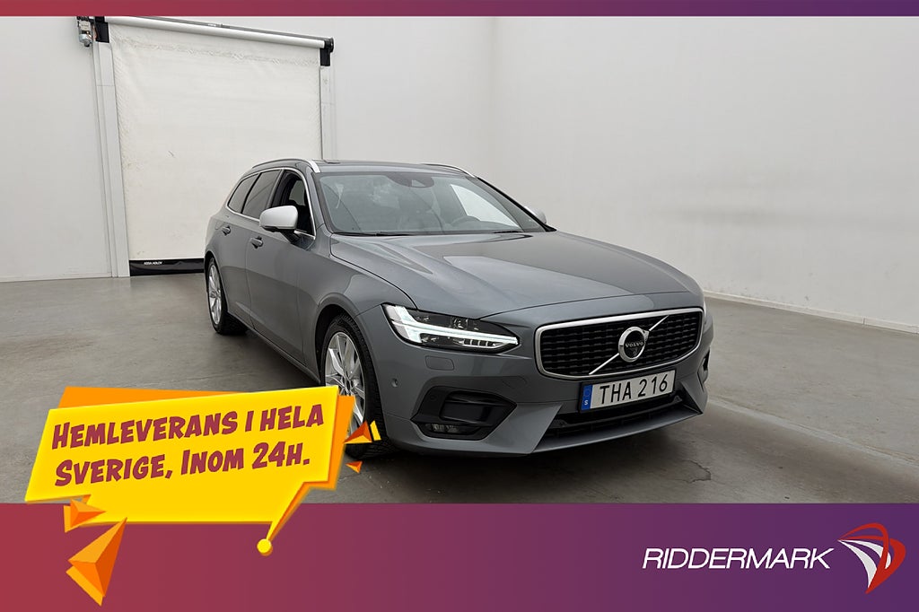 Volvo V90 D4 AWD R-Design B&W 360° Pano Värmare HuD Skinn
