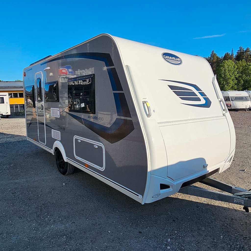 Caravelair ANTARES TITANIUM 450 Långbädd Ny